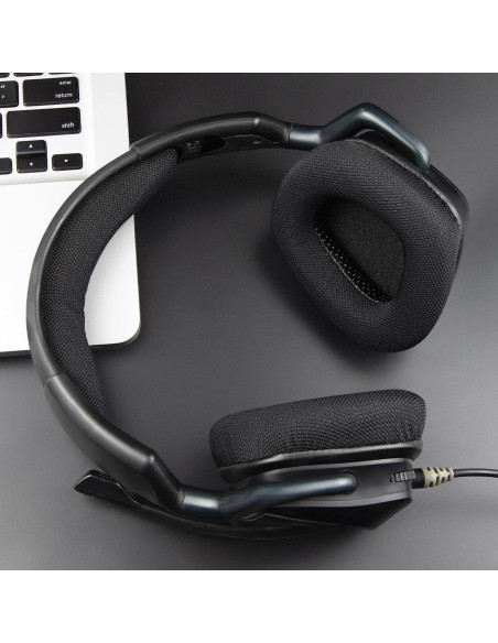 Almohadillas de Reemplazo SOULWIT para Corsair Void - Negro