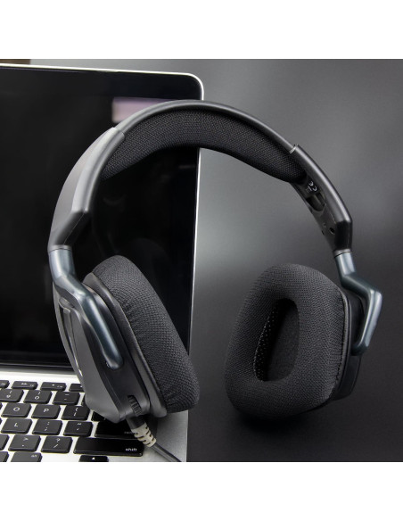 Almohadillas de Reemplazo SOULWIT para Corsair Void - Negro