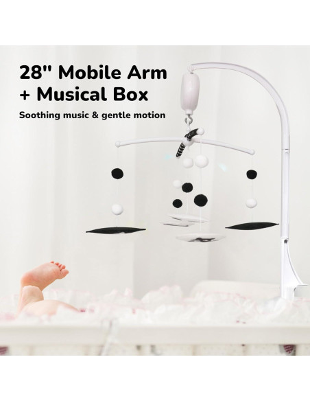 Brazo de Móvil para Cuna Vlokup 71 cm con Música y 35 Canciones