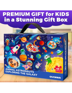 Puzzle de Suelo Gigante Quokka 48 Piezas 61x91 cm Educativo 2