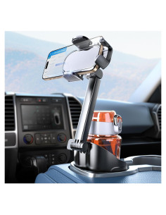 Soporte para Teléfono en Portavasos eSamcore Ajustable 4.7"-7"