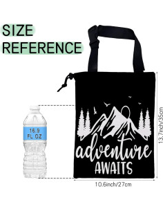 Bolsa de Basura para Auto Aventura Espera Impermeable 34.8x27.9cm 2