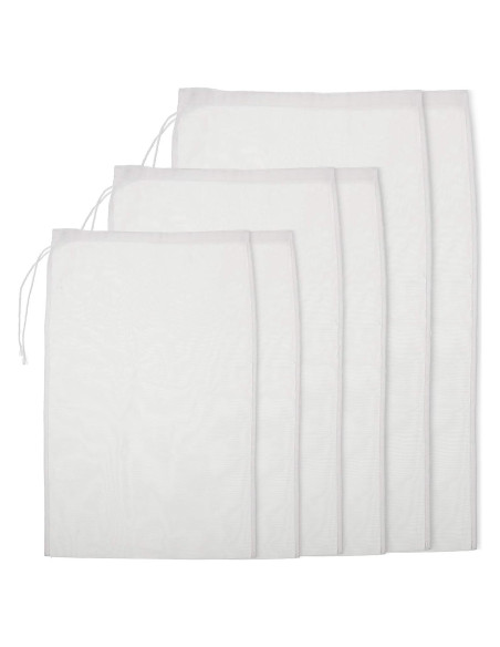 Bolsas de Leche de Nueces Boao - 6 Piezas Reutilizables Nylon