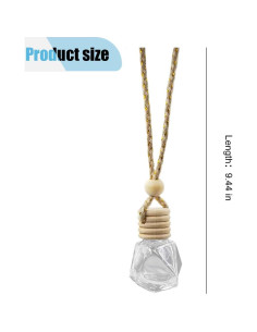 5 Ambientadores de Auto LHDOS Difusor de Aceite Esencial 8ml 2