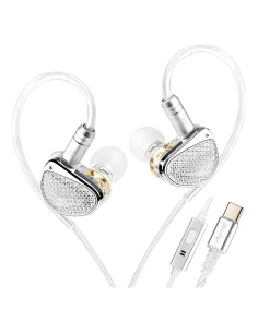 Auriculares In-Ear KINBOOFI STA-K HiFi Estéreo con Micrófono USB