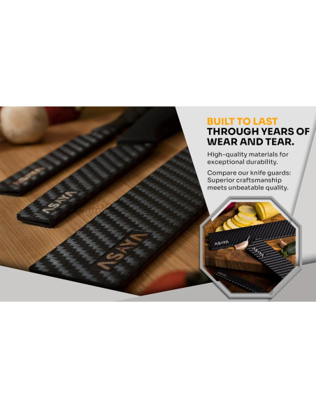 Guardas de Cuchillo Asaya - 2 Piezas Universales 15.24 cm