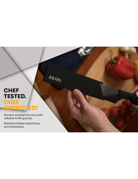 Guardas de Cuchillo Asaya - 2 Piezas Universales 15.24 cm