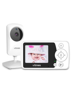 Monitor de Bebé VTimes HB31-NC 2.4" con Visión Nocturna