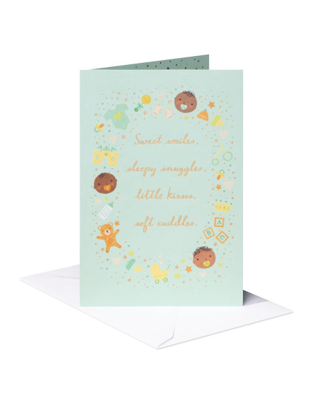Tarjeta de Baby Shower American Greetings Amor en Camino