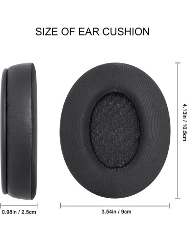 Cojines de Gel Refrigerante GVOEARS para Auriculares HyperX y Audio Technica