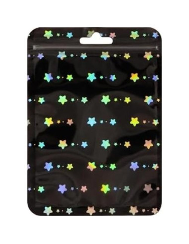 100 Bolsas Ziplock Transparentes NATX 6.4x21.8cm con Agujero