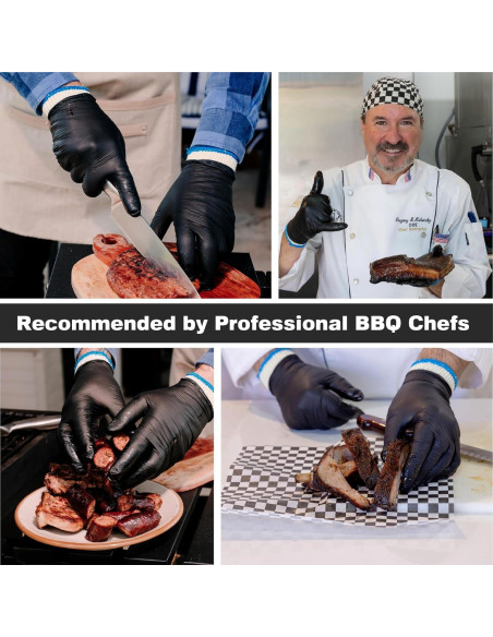 Guantes BBQ Raxwell - Grande - 3 Pares Antideslizantes Guantes BBQ Raxwell - Grande - 3 Pares Antideslizantes