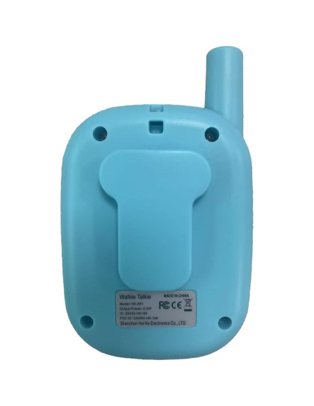 Walkie Talkies Recargables para Niños WITPAW 3 KM Azul