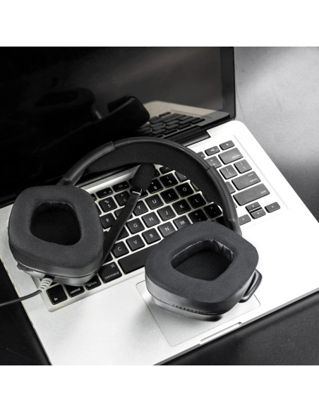 Almohadillas de Gel Refrigerante SOULWIT para Corsair Void - Negro