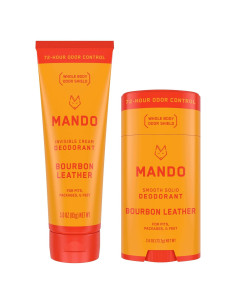 Desodorante Corporal Mando Cuero Bourbon - 72 Horas Sin Olores
