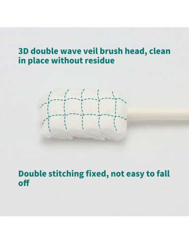 Limpiador Oral para Bebés Esonto 32 Piezas Rosa