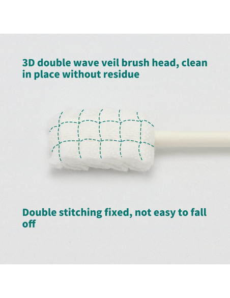 Limpiador Oral para Bebés Esonto 32 Piezas Rosa