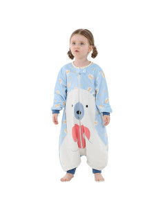 Saco de Dormir MICHLEY para Bebé Oso 1-3 Años Manga Larga