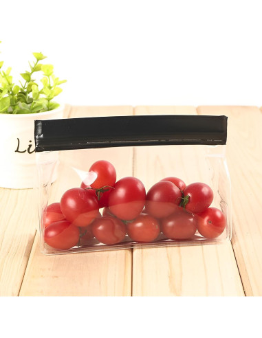 2PCS Bolsa de Almacenamiento de Hielo Reutilizable USEDGDIG 25x18.5 cm