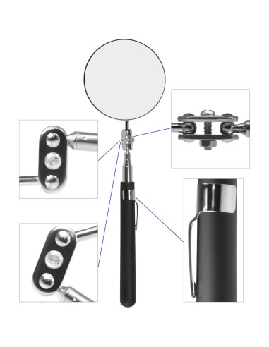 Espejo de Inspección Telescópico Enbar 68cm Rotatorio