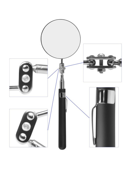 Espejo de Inspección Telescópico Enbar 68cm Rotatorio