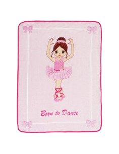 Manta para Niños Everyday Kids - Bailarina 76x102 cm Suave