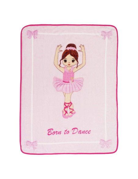 Manta para Niños Everyday Kids - Bailarina 76x102 cm Suave