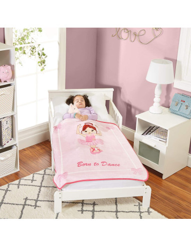 Manta para Niños Everyday Kids - Bailarina 76x102 cm Suave