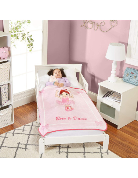 Manta para Niños Everyday Kids - Bailarina 76x102 cm Suave