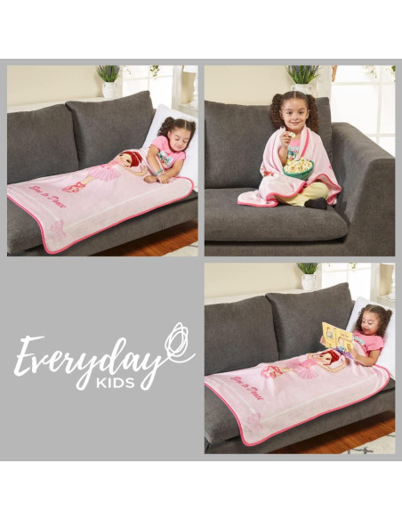 Manta para Niños Everyday Kids - Bailarina 76x102 cm Suave