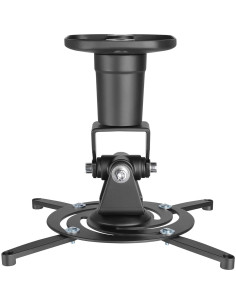 Soporte de Proyector AMER AMRP100B Techo 360 Negro 1.45kg 2