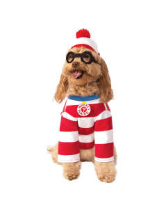 Disfraz de Waldo para mascotas Rubies - Pequeño 2.7-4.5 kg