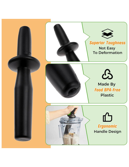 Émbolo para licuadora Vitamix DRELD 64oz y 40oz perfil bajo