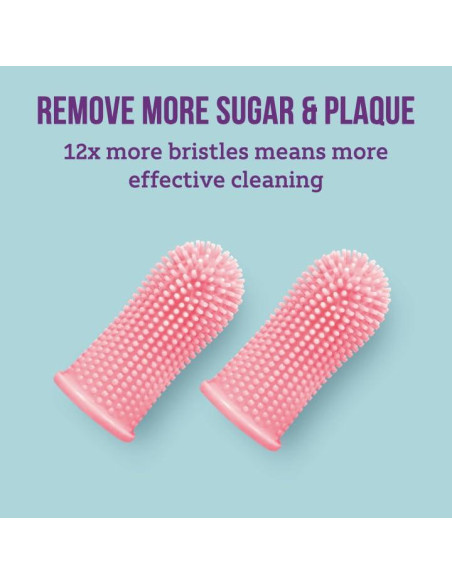 Cepillo de Dientes de Silicona Itsy Bitsy para Bebés 0-1 Años