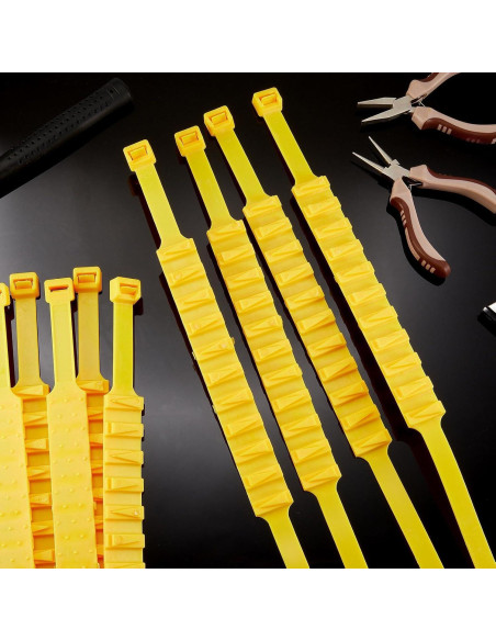 Cadenas de Neumáticos Antideslizantes Tallew 10 Pcs 1.5 x 93 cm