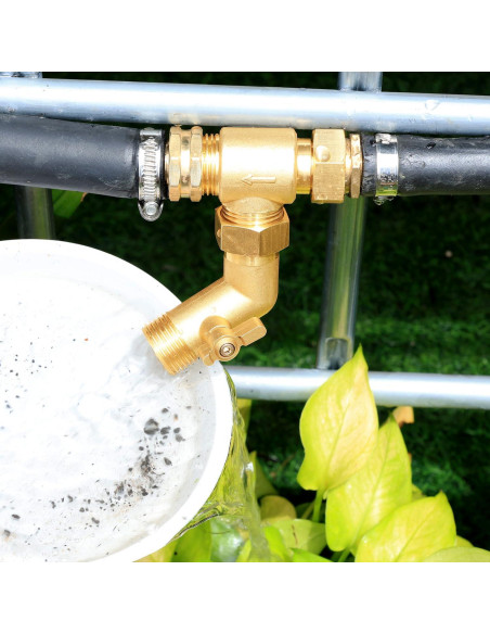 Filtro de Manguera de Jardín YELUN con Malla de Acero Inoxidable