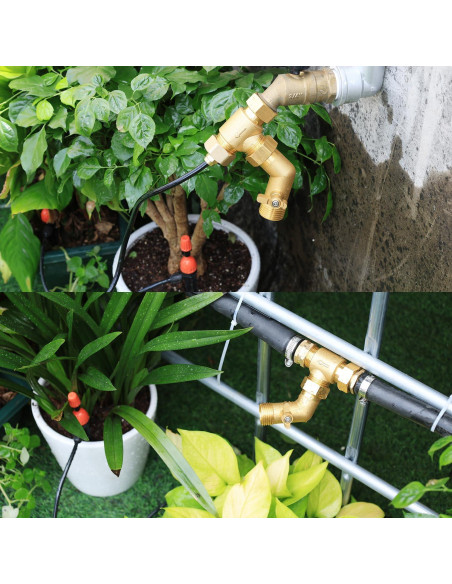 Filtro de Manguera de Jardín YELUN con Malla de Acero Inoxidable