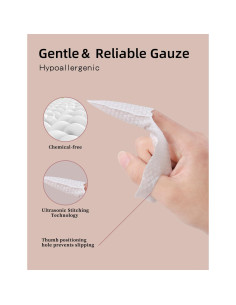 Cepillo de Dedo para Bebé Mokoala - 59 Toallitas Desechables 2