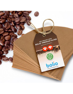 Filtros de café de papel Bolio V60 - 100 unidades - Cono 2