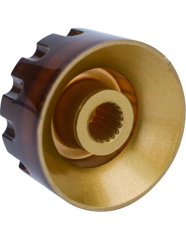 4 Perillas de Guitarra Eléctrica Marrón XIYANGJUAN 6mm