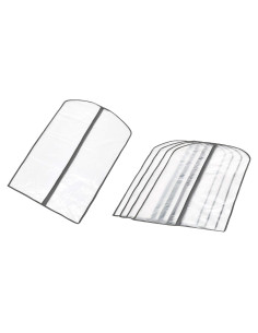 Bolsa de Almacenamiento de Ropa Amazon Basics 5 Piezas PEVA