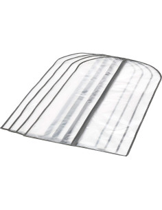 Bolsa de Almacenamiento de Ropa Amazon Basics 5 Piezas PEVA 2