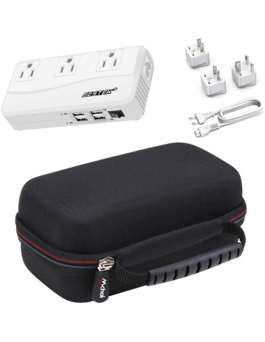 Funda Dura Portátil Mchoi para Adaptador BESTEK 220V-110V