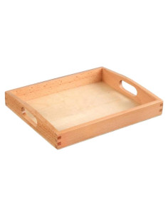 Bandeja de Madera Ovalada NUOBESTY 32.5x25cm para Servir