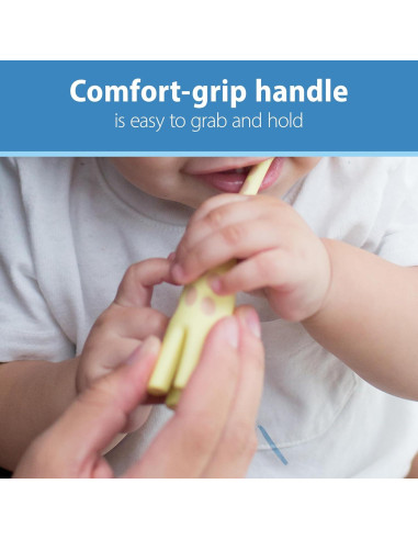 Cepillo de Dientes para Bebés Dr. Brown Jirafa 0-3 Años