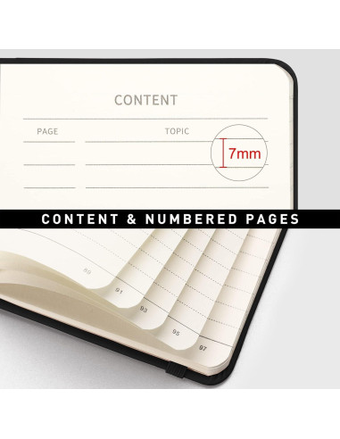 Cuaderno de Bolsillo RETTACY A6 2-Pack 320 Páginas Rayadas