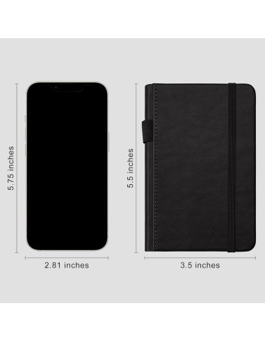 Cuaderno de Bolsillo RETTACY A6 2-Pack 320 Páginas Rayadas