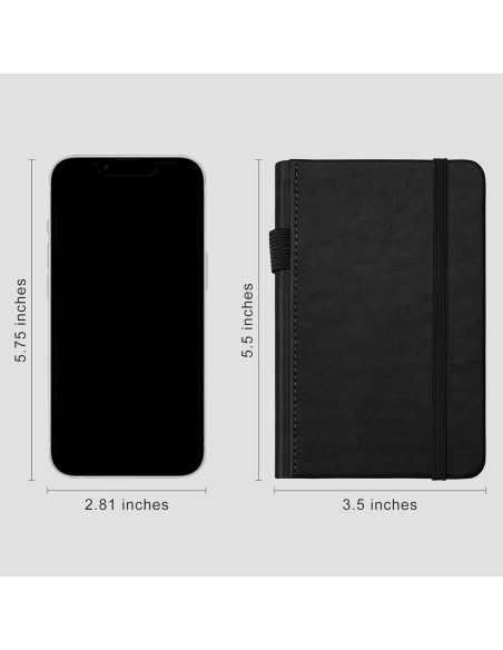 Cuaderno de Bolsillo RETTACY A6 2-Pack 320 Páginas Rayadas