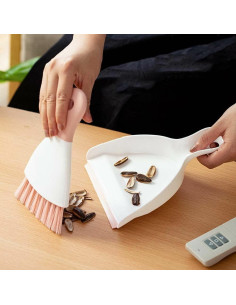 Juego de Recogedor y Escoba Mini WDDBHSKN Rosa 1 Unidad 2