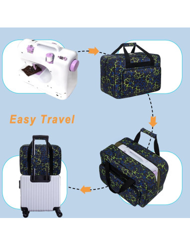 Bolsa de Transporte para Máquina de Coser Haroranax Negra